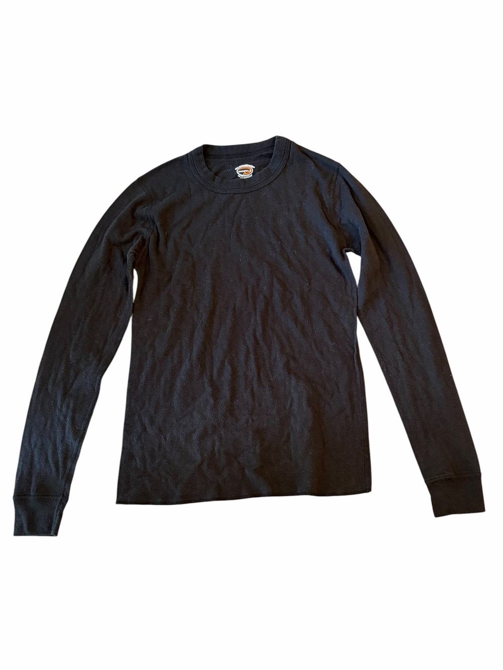 Champion DuoFold Youth Black Thermal Long Sleeve Shirt Size YL (14)
